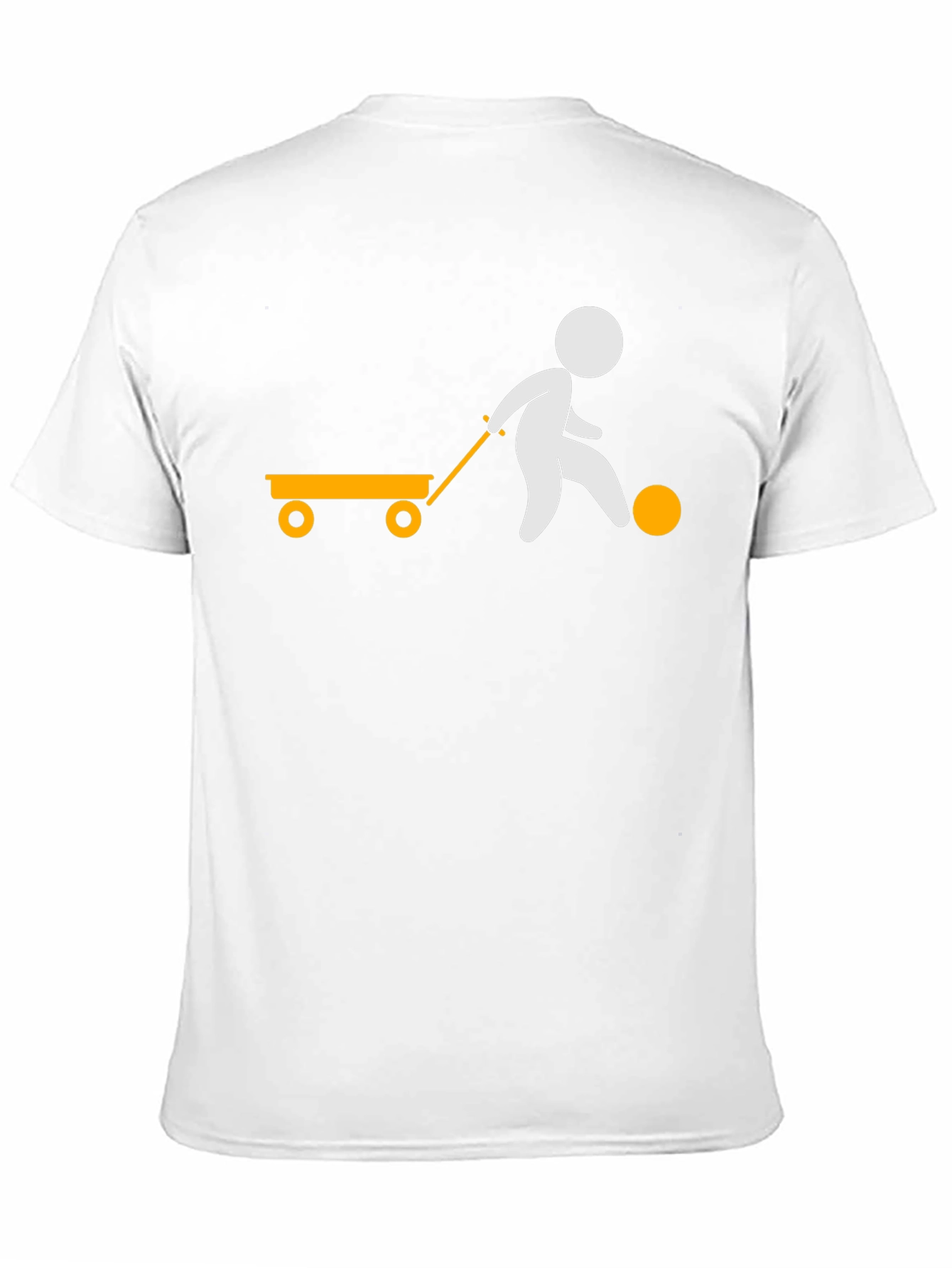 Stick Figure Wagon T-Shirt