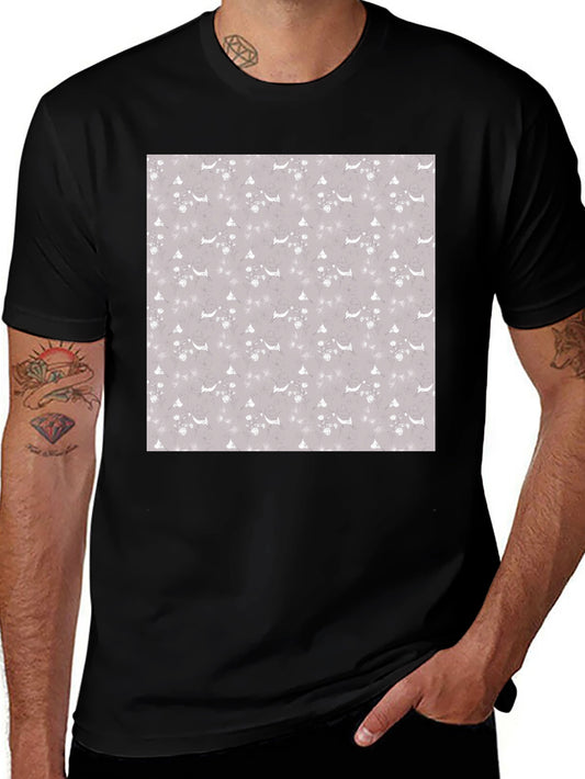 Patterned Holiday T-Shirt
