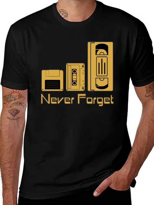 Retro Tech T-Shirt: Never Forget