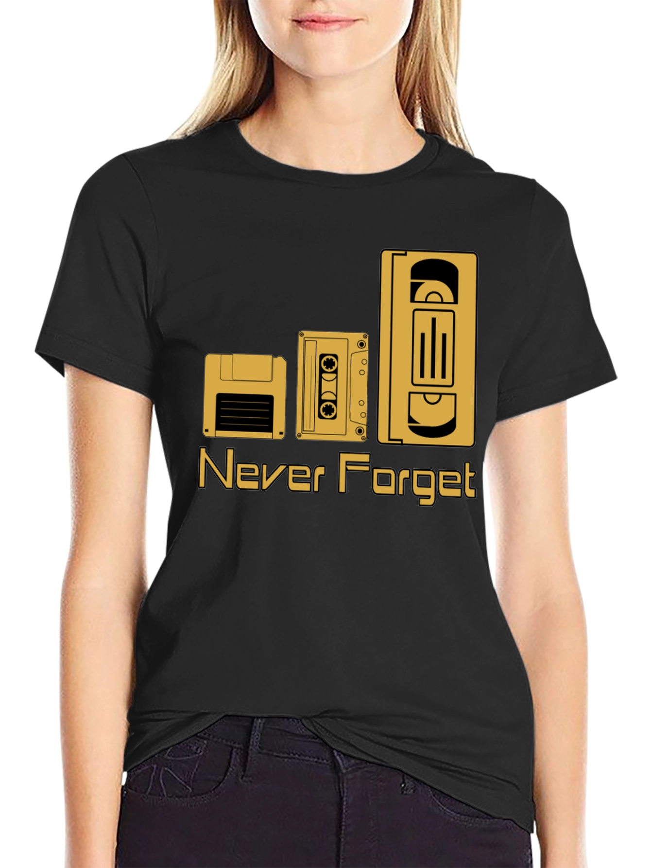 Retro Tech T-Shirt: Never Forget