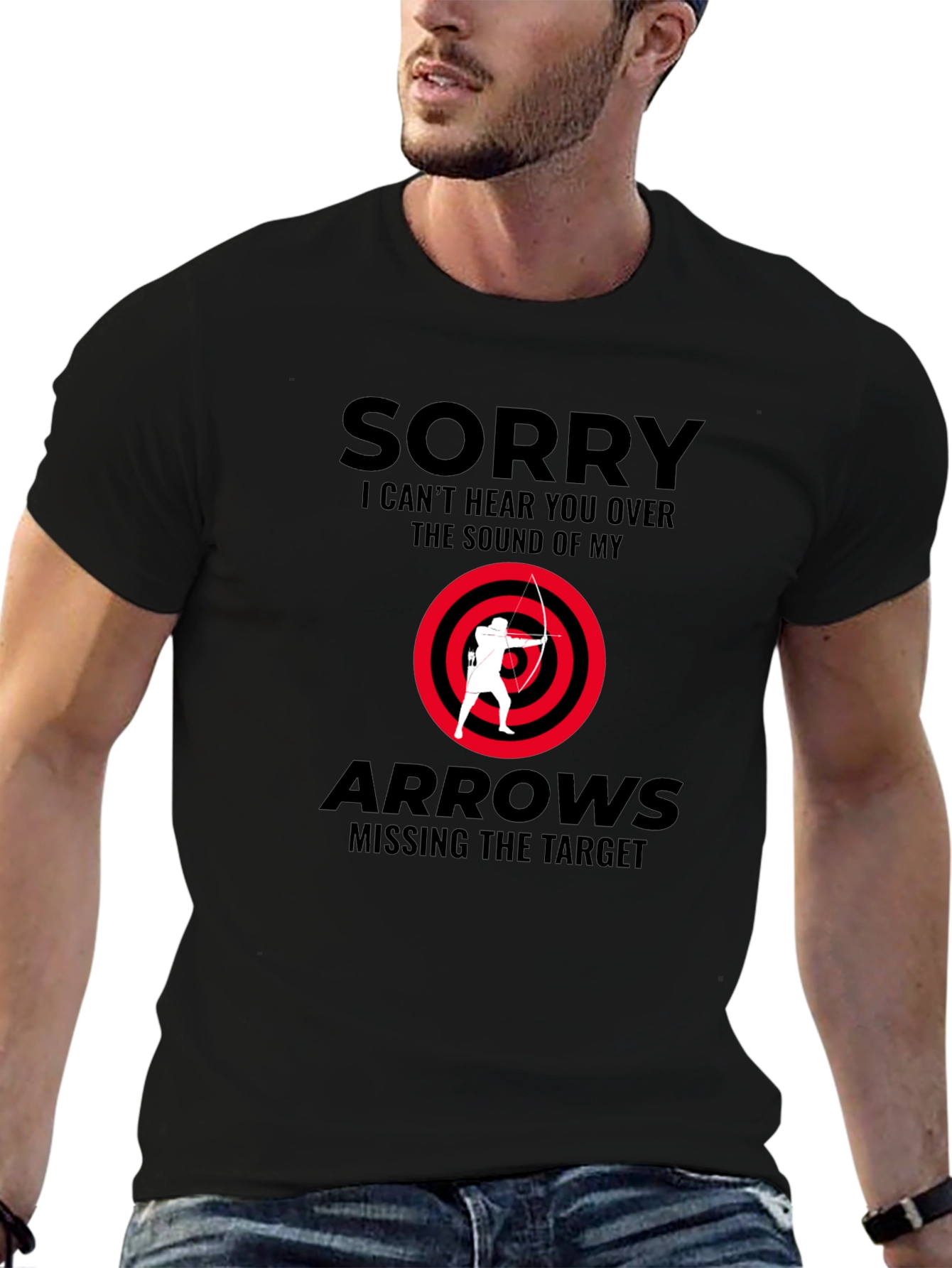 Archery Funny Graphic Tee - Missing The Target