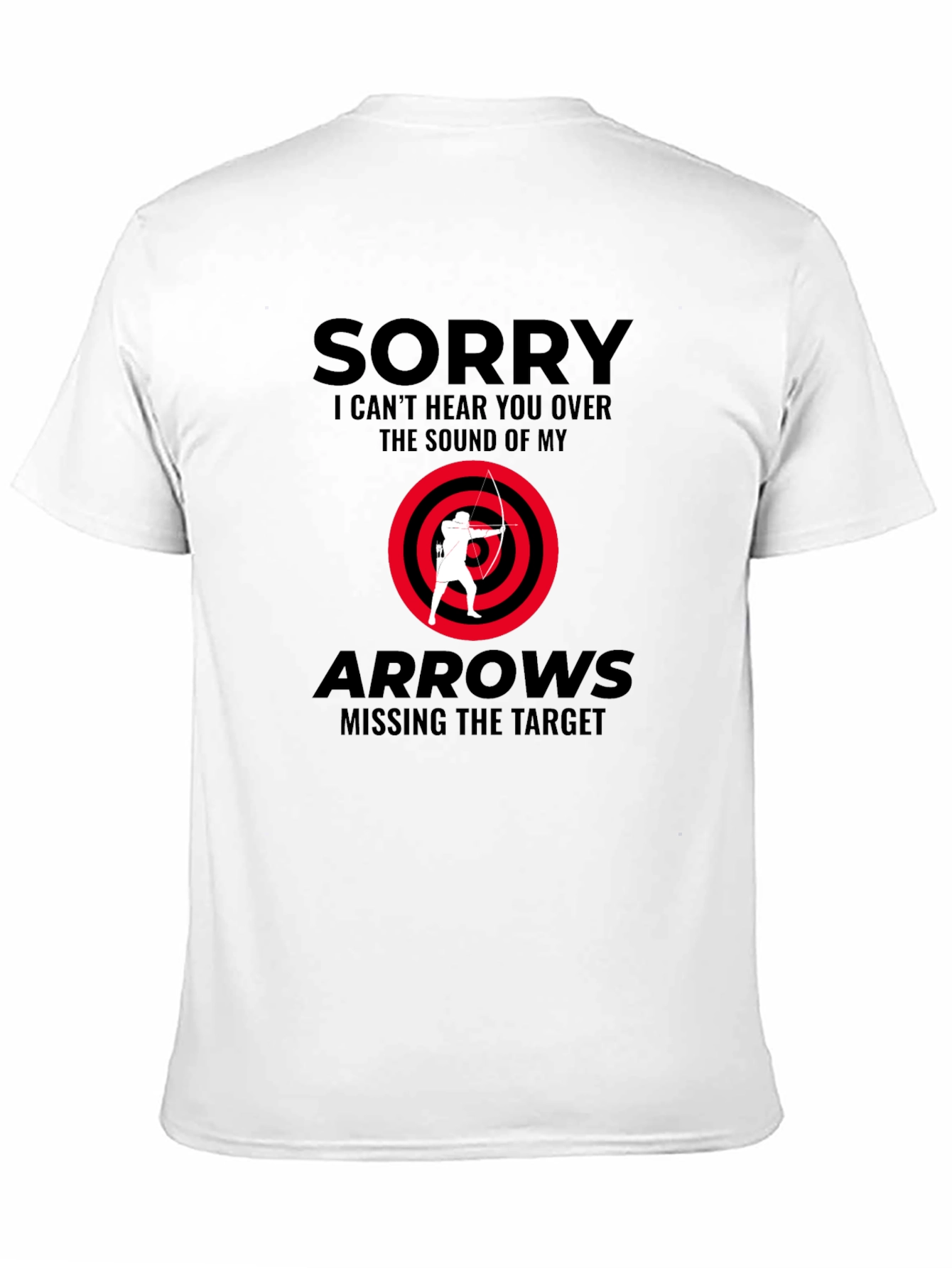 Archery Funny Graphic Tee - Missing The Target