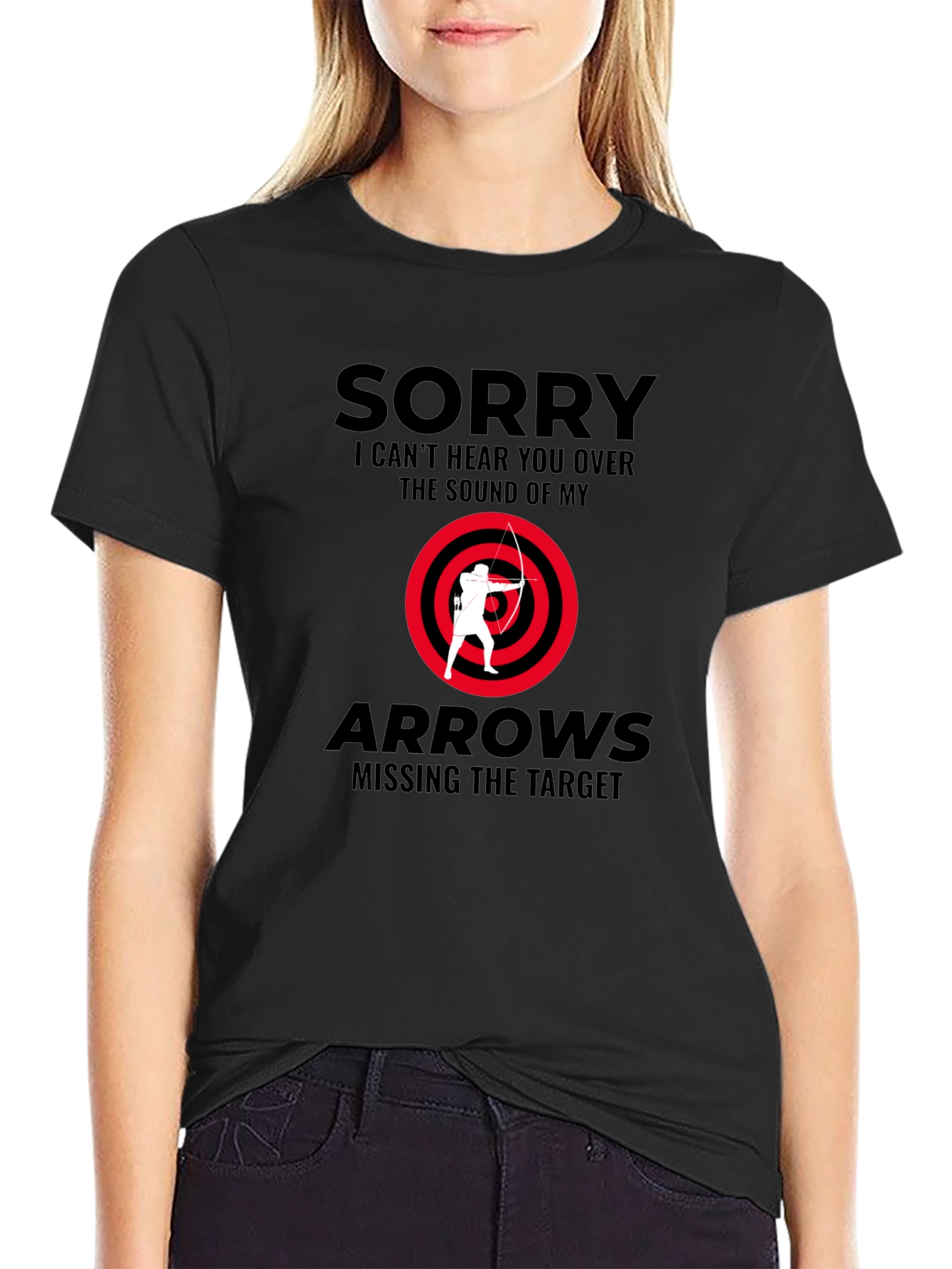 Archery Funny Graphic Tee - Missing The Target