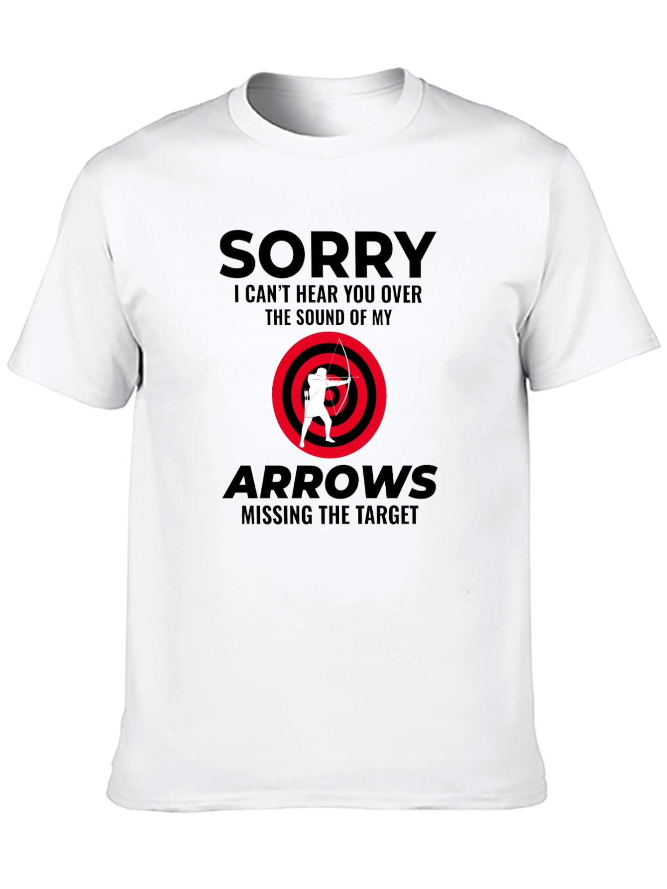 Archery Funny Graphic Tee - Missing The Target