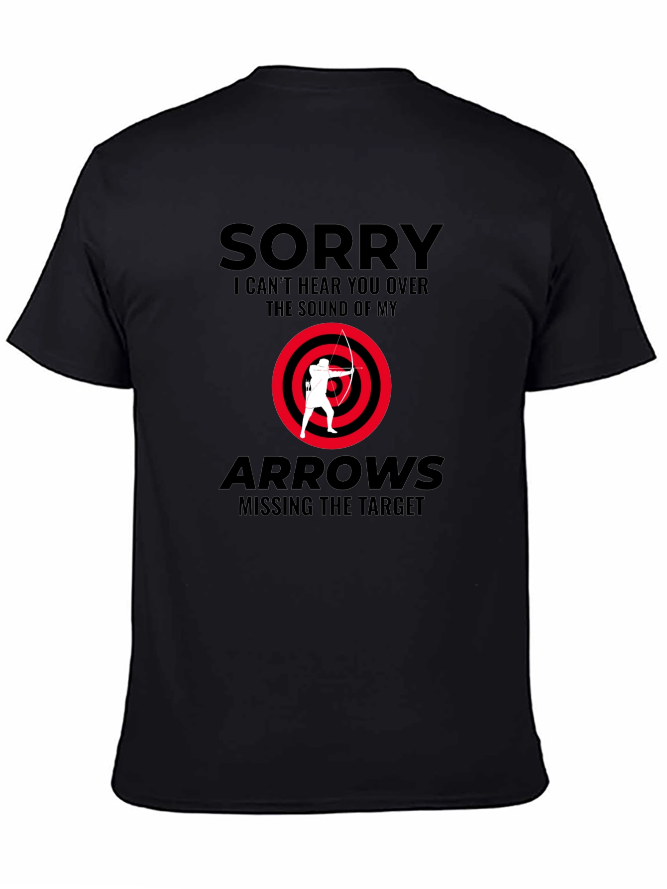 Archery Funny Graphic Tee - Missing The Target