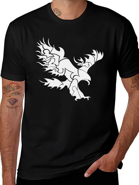 Black Eagle Graphic Tee - Unique Design
