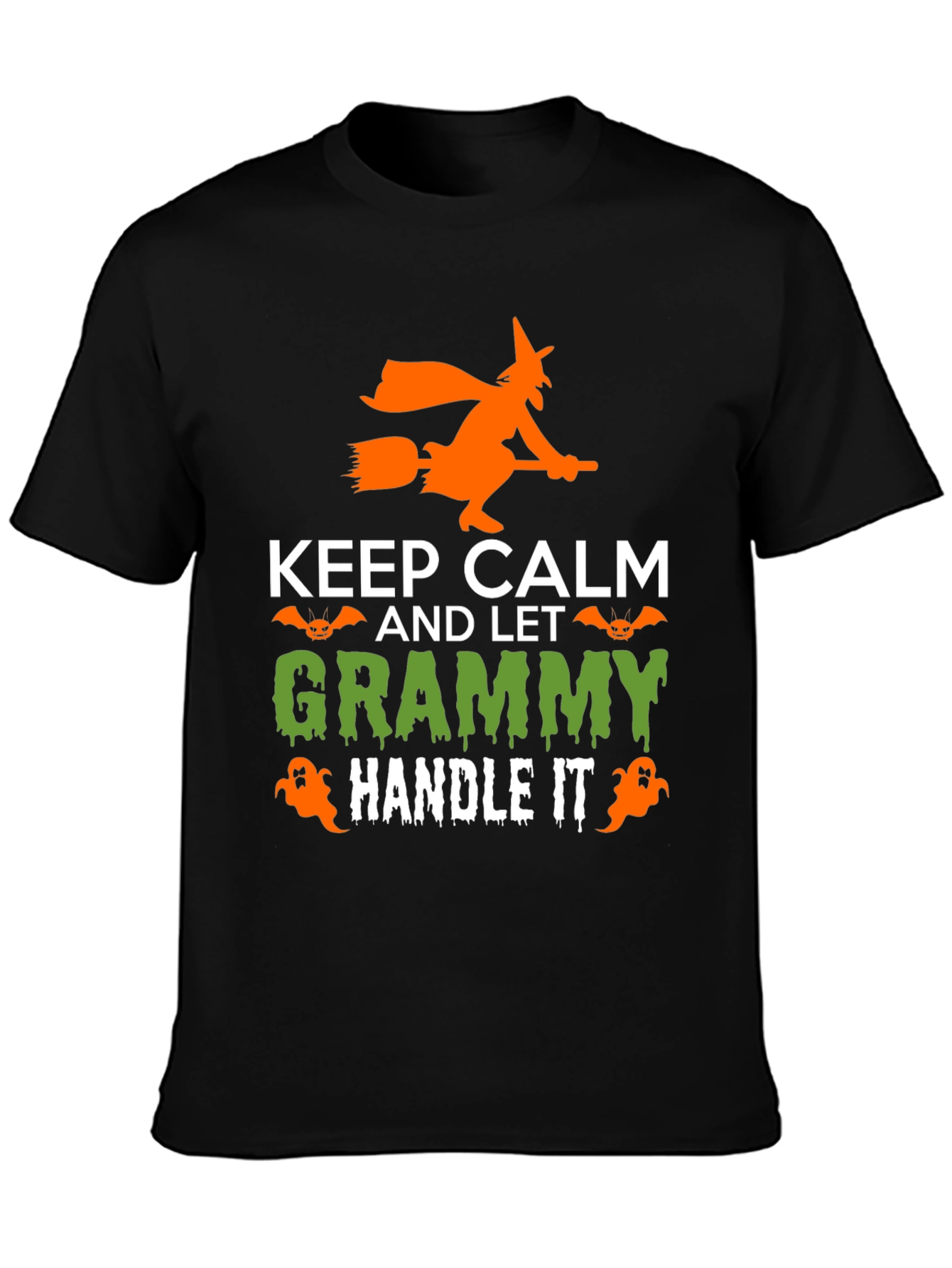 Keep Calm and Let Grammy Handle It Halloween T-Shirt