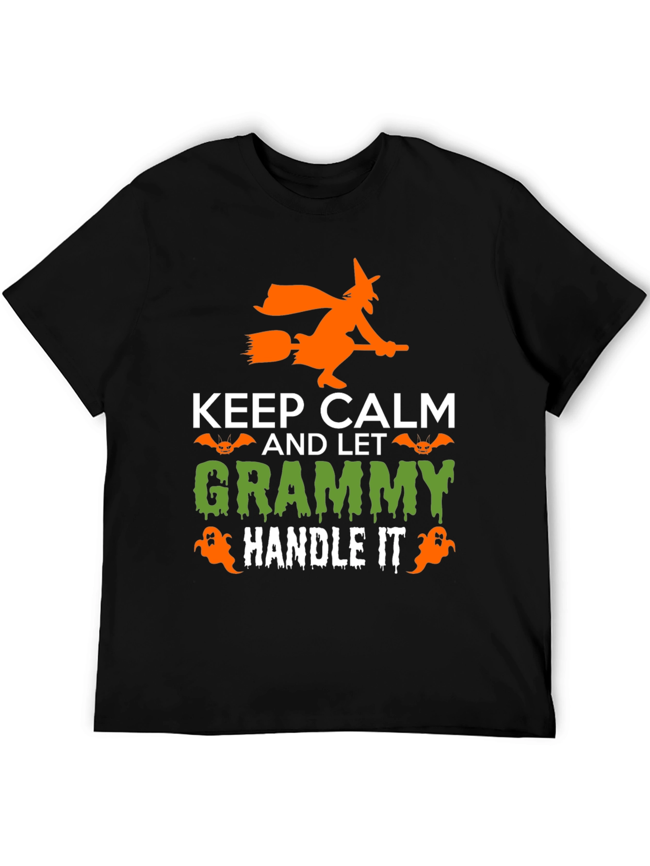 Keep Calm and Let Grammy Handle It Halloween T-Shirt