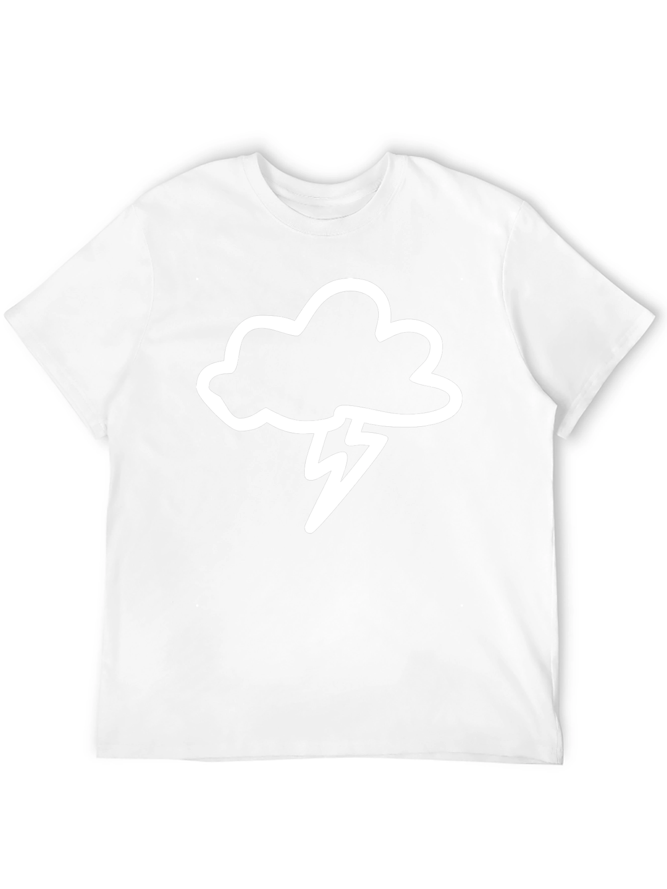 Storm Cloud Graphic T-Shirt - Black