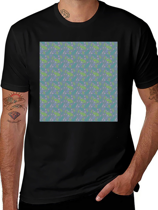 Patterned Casual T-Shirt