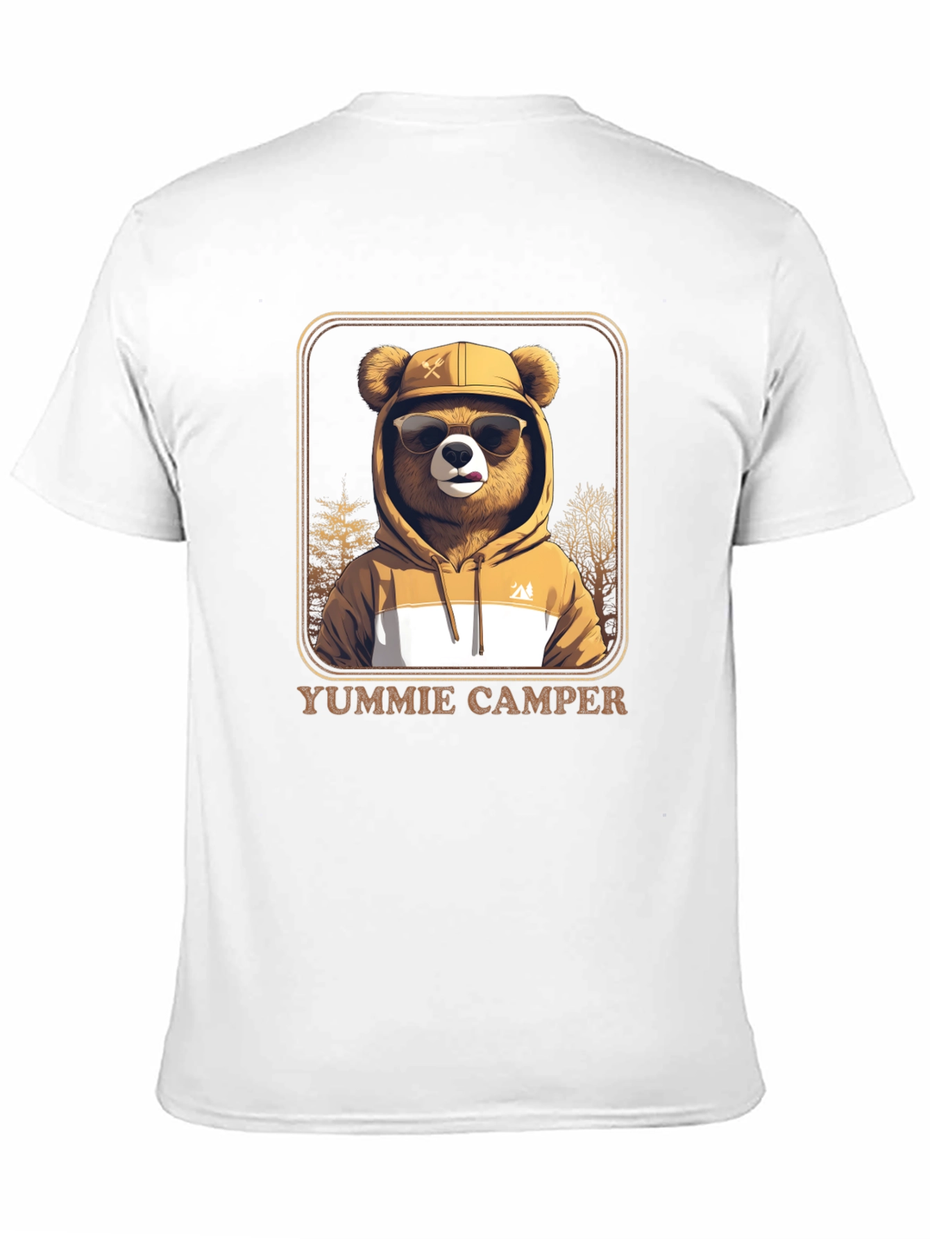 Yummie Camper Bear T-Shirt - Adventure Ready