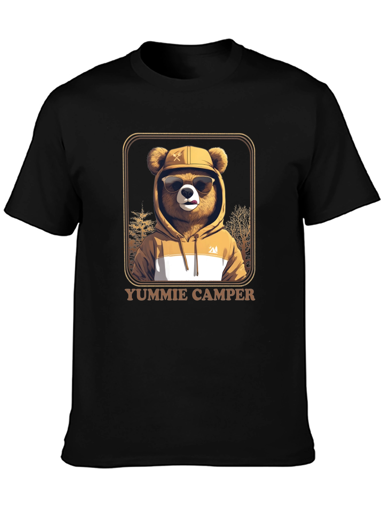 Yummie Camper Bear T-Shirt - Adventure Ready