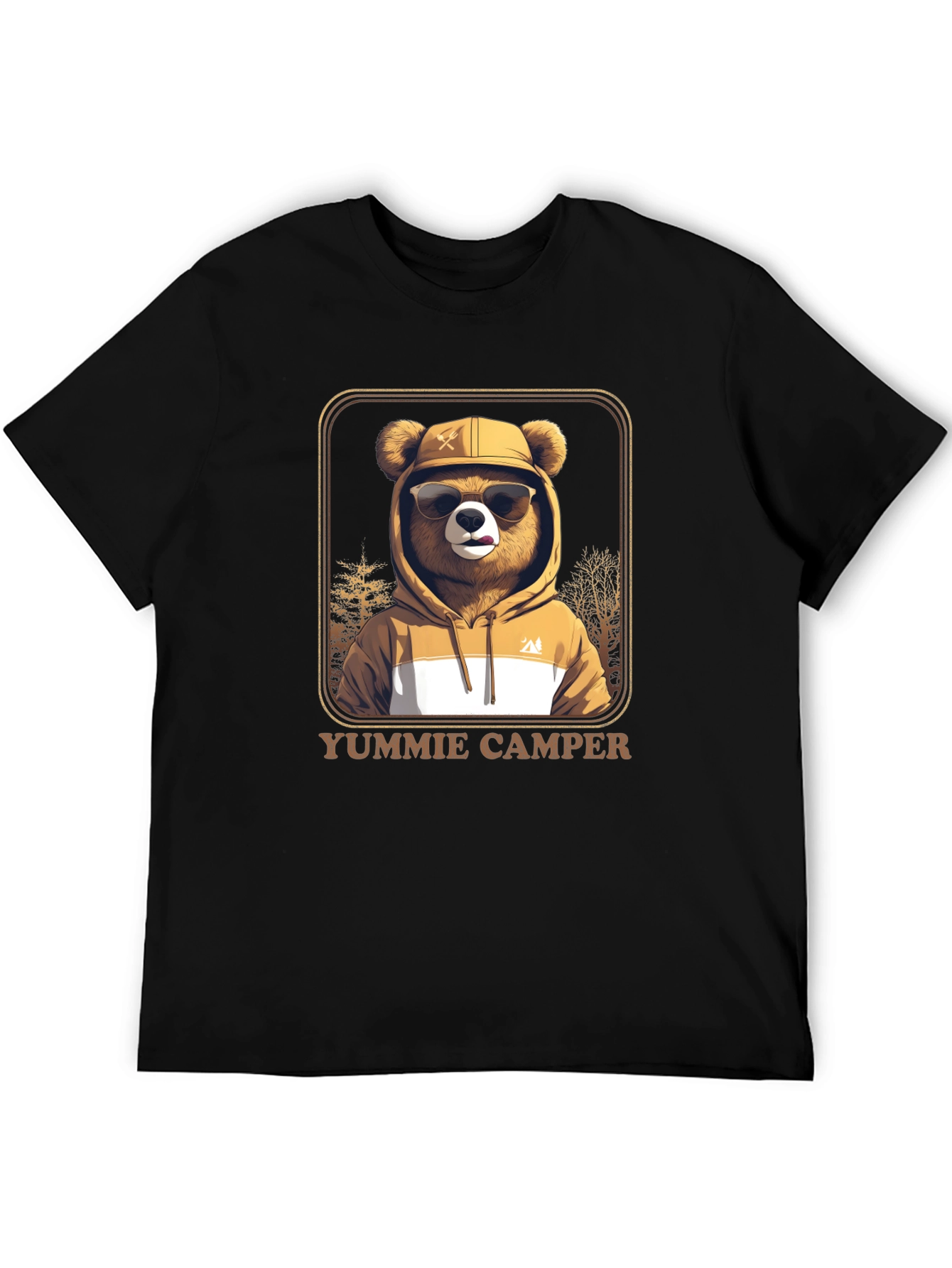 Yummie Camper Bear T-Shirt - Adventure Ready