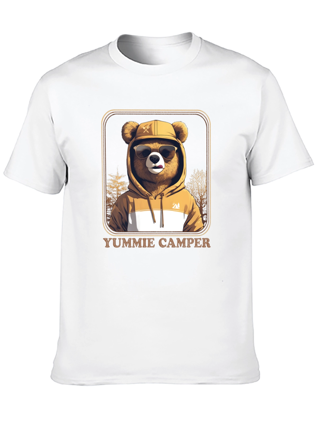 Yummie Camper Bear T-Shirt - Adventure Ready