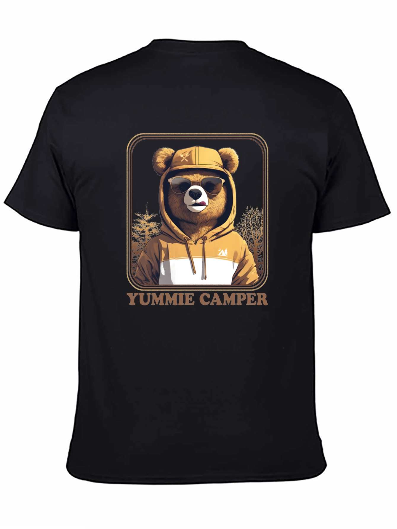 Yummie Camper Bear T-Shirt - Adventure Ready