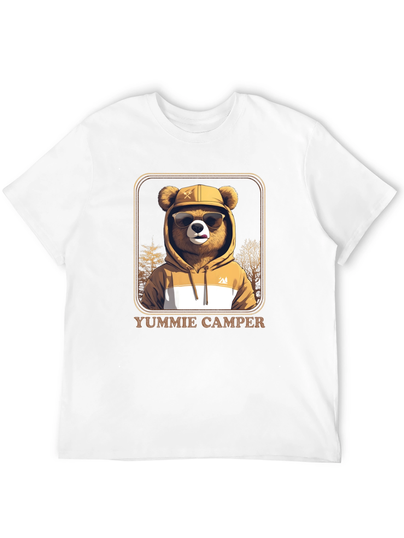 Yummie Camper Bear T-Shirt - Adventure Ready
