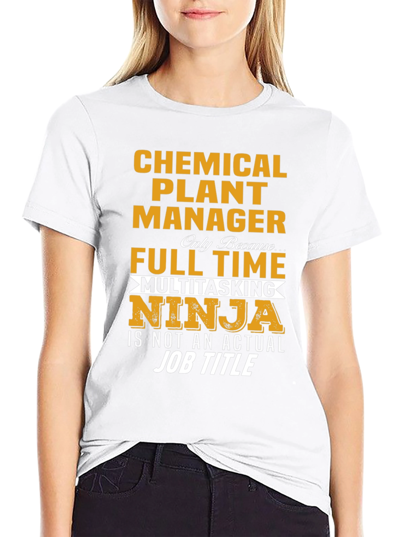 Chemical Plant Manager Ninja T-Shirt