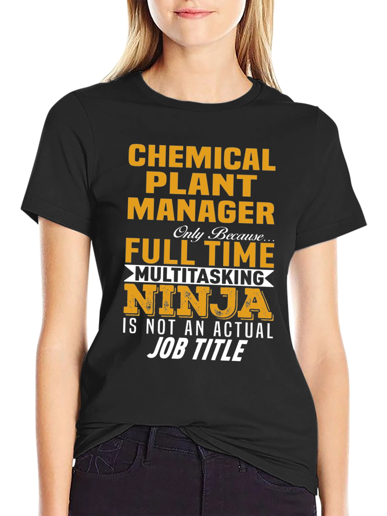 Chemical Plant Manager Ninja T-Shirt