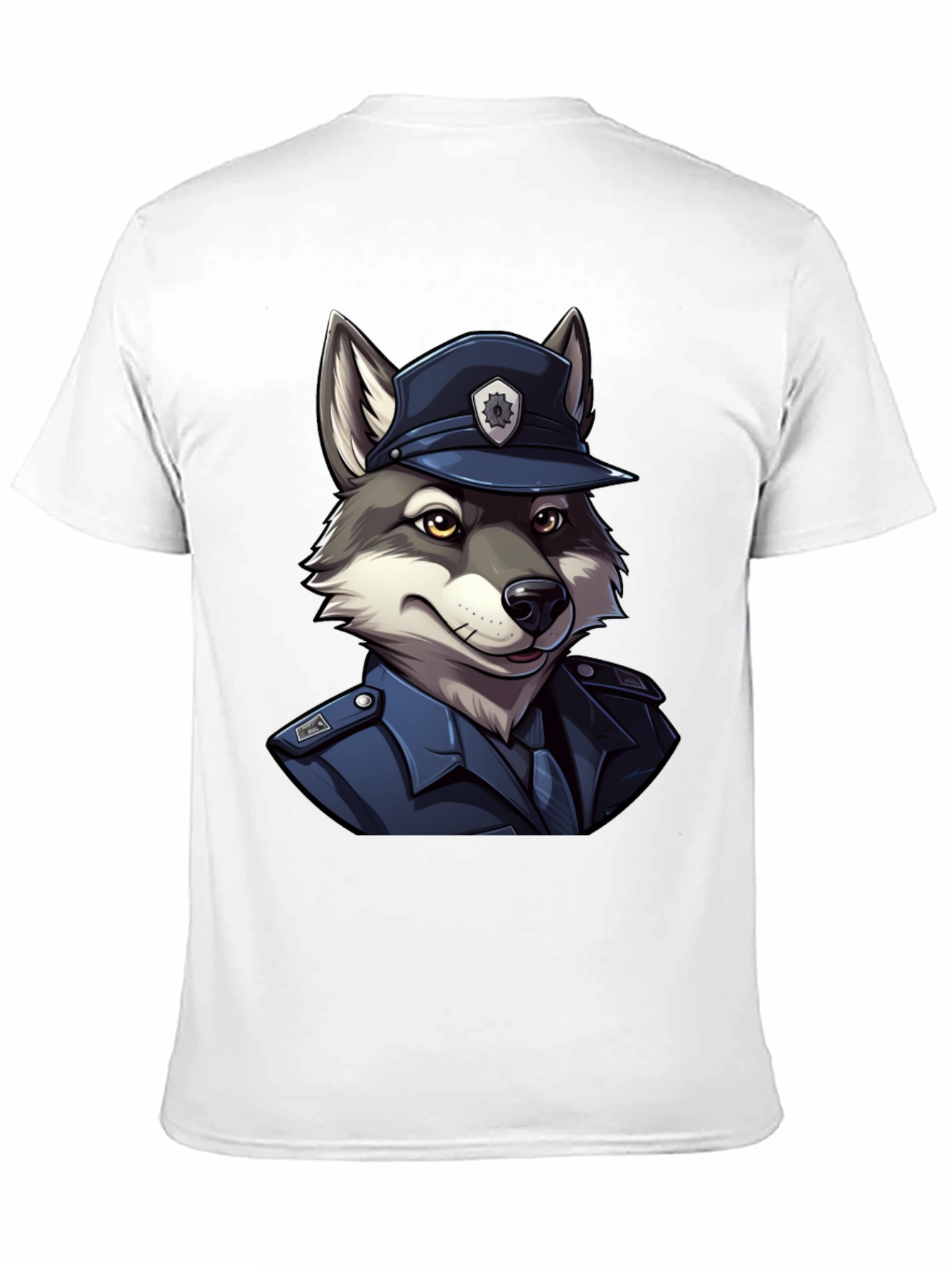 Wolf Cop T-Shirt - Cool Canine Police Design