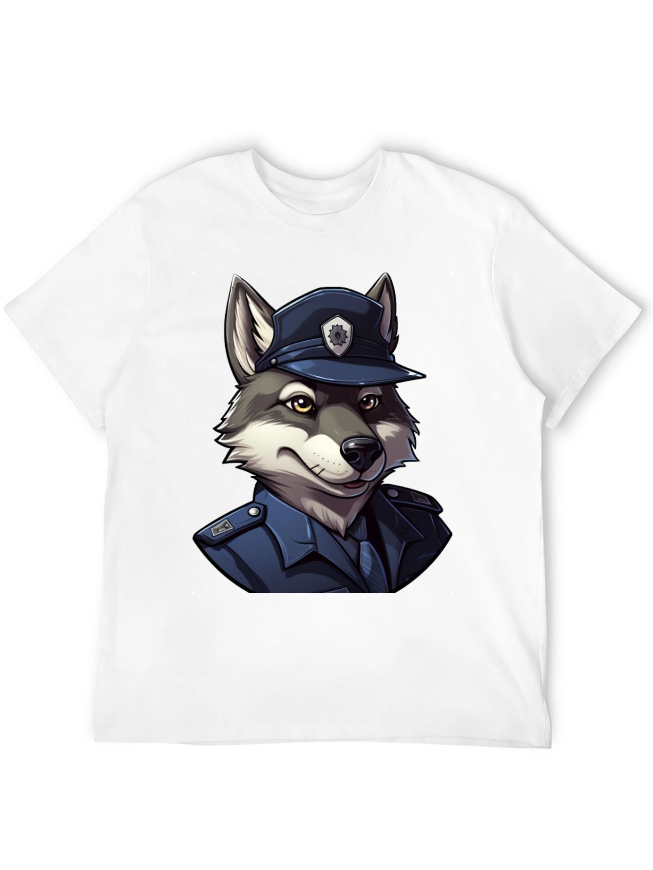 Wolf Cop T-Shirt - Cool Canine Police Design