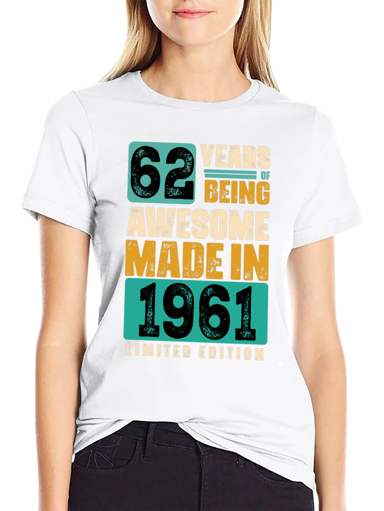 62 Years Awesome Made in 1961 Limited Edition T-Shirt