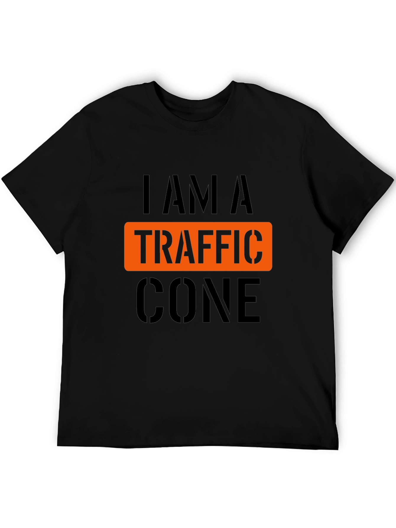 I Am A Traffic Cone Graphic T-Shirt