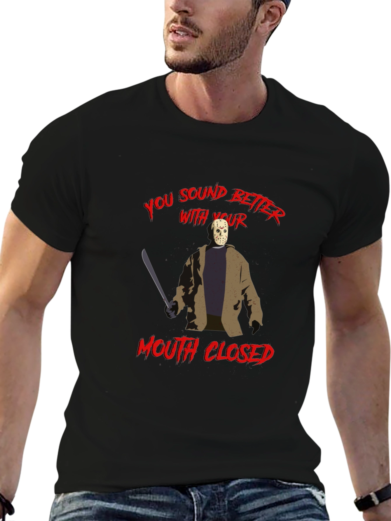 You Sound Better With Your Mouth Closed T-Shirt