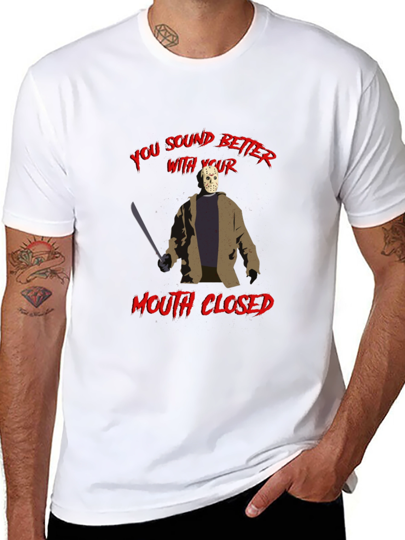 You Sound Better With Your Mouth Closed T-Shirt