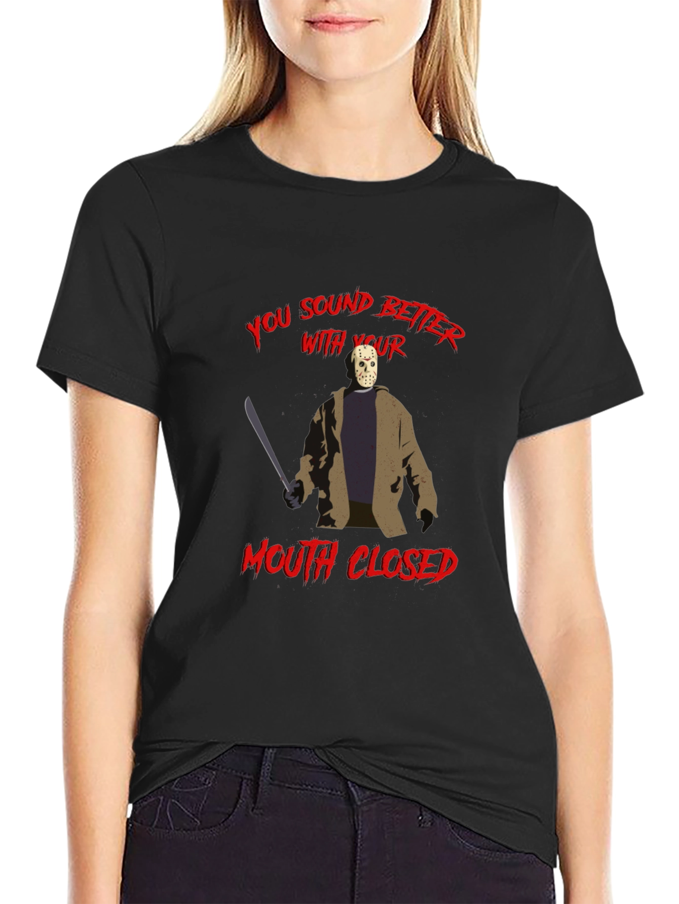 You Sound Better With Your Mouth Closed T-Shirt
