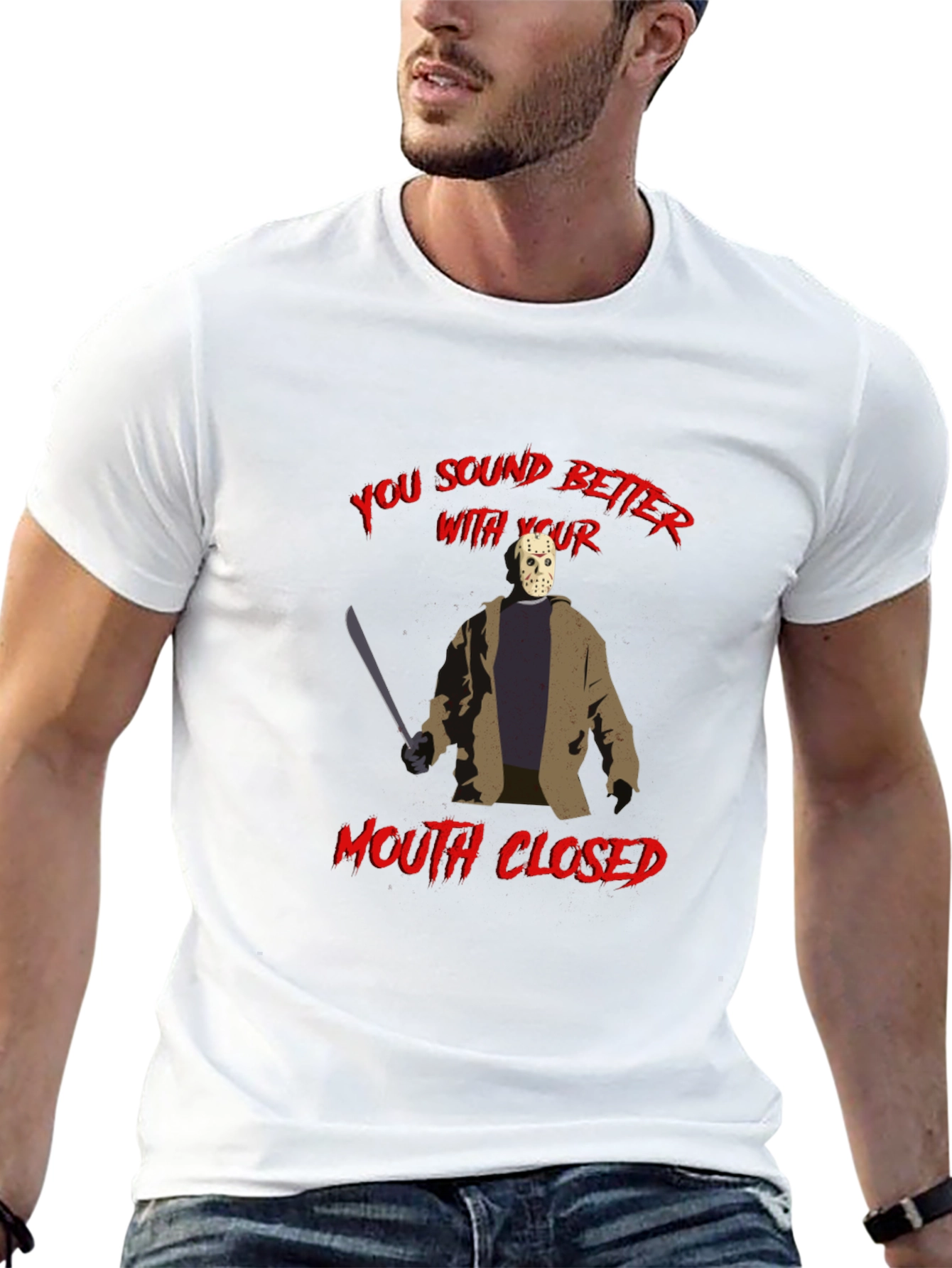 You Sound Better With Your Mouth Closed T-Shirt