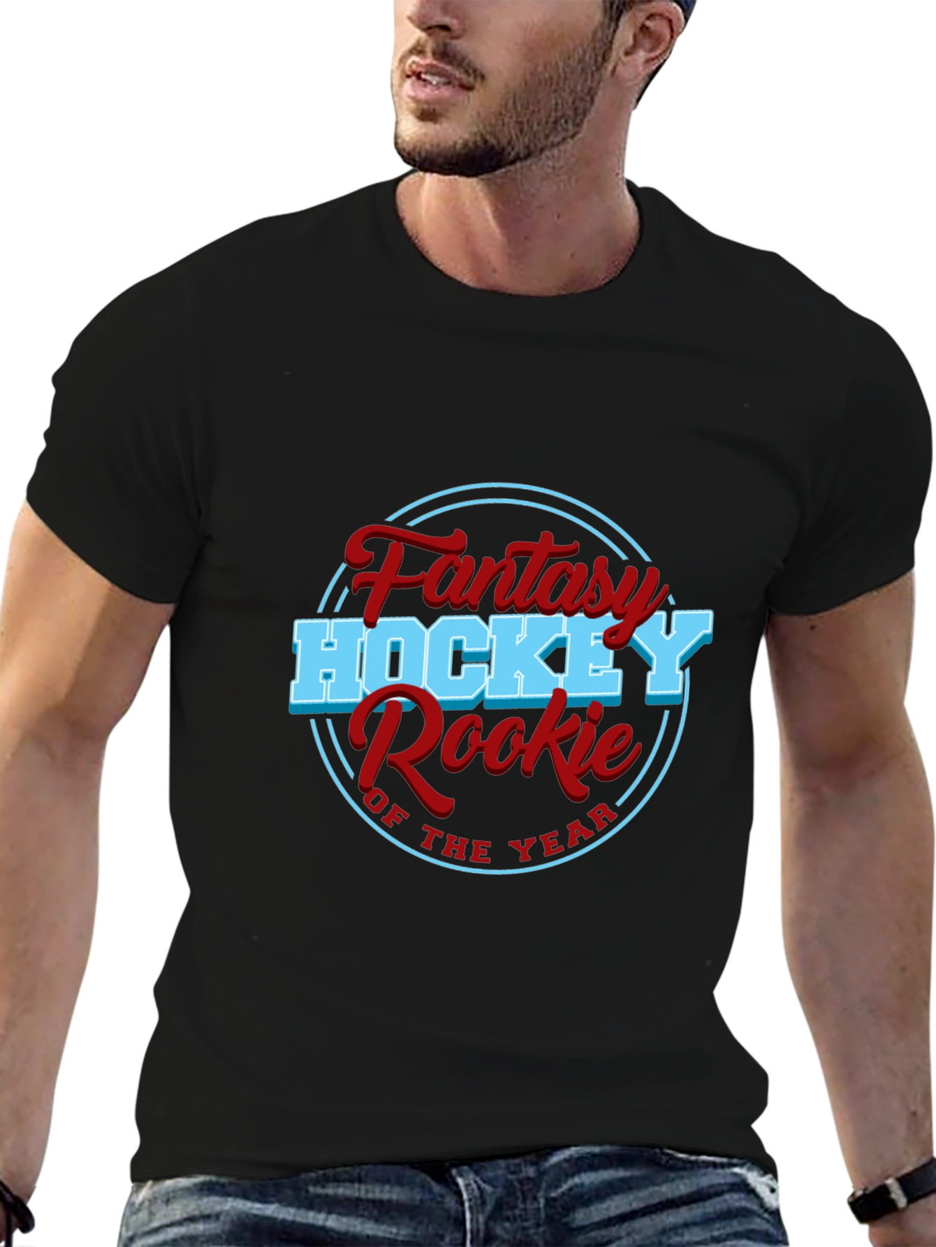 Fantasy Hockey Rookie of the Year Graphic T-Shirt