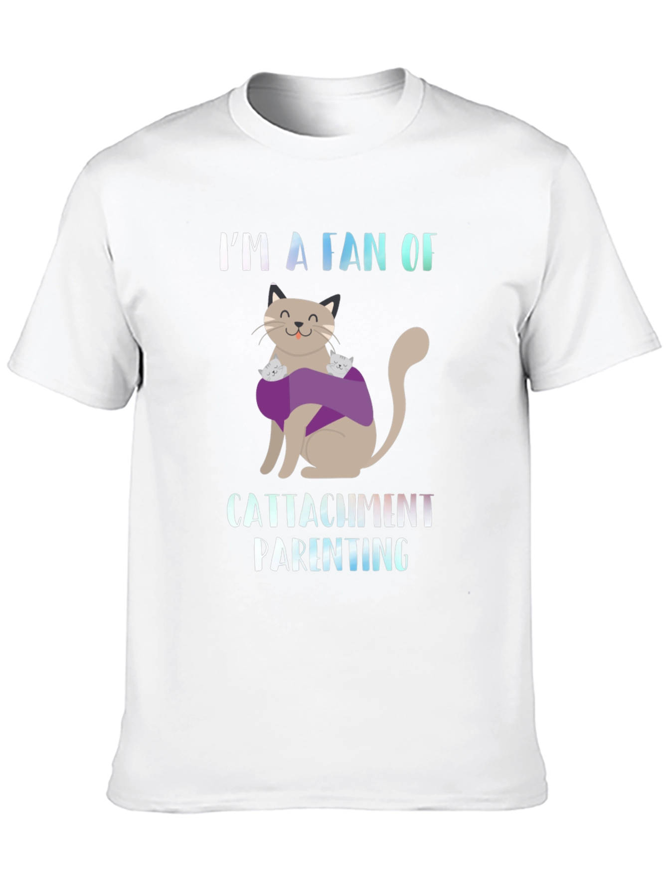 Cat Attachment Parenting T-Shirt