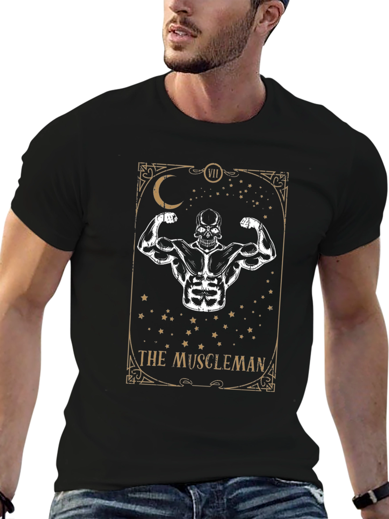 The Muscleman Tarot Card T-Shirt