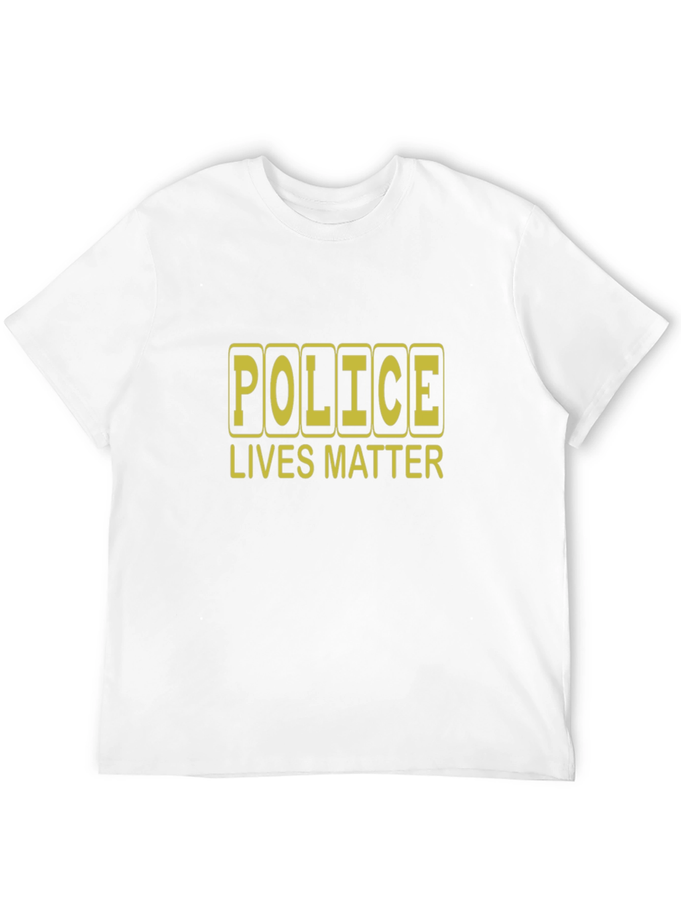 Police Lives Matter Graphic Tee - Black