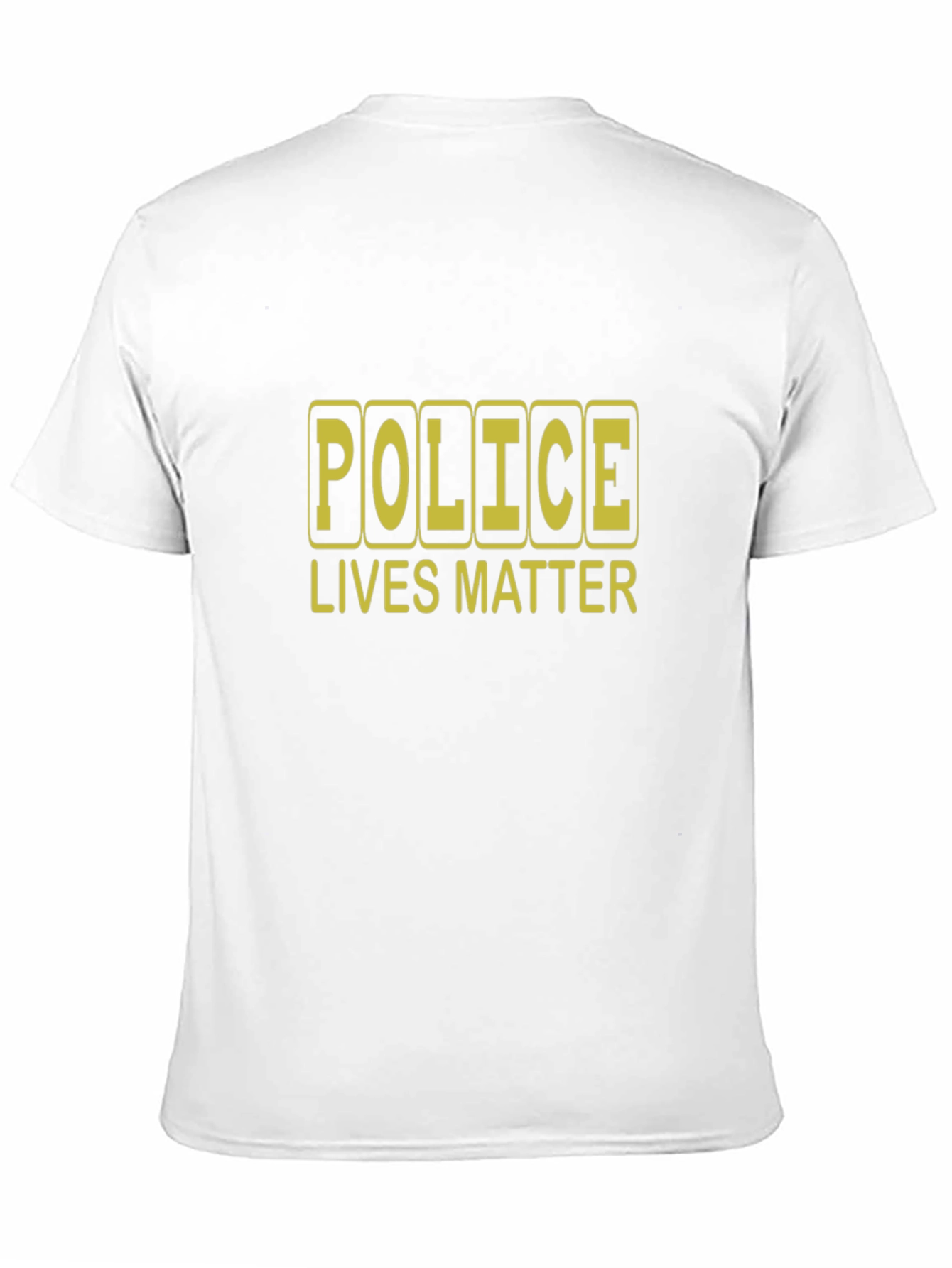 Police Lives Matter Graphic Tee - Black