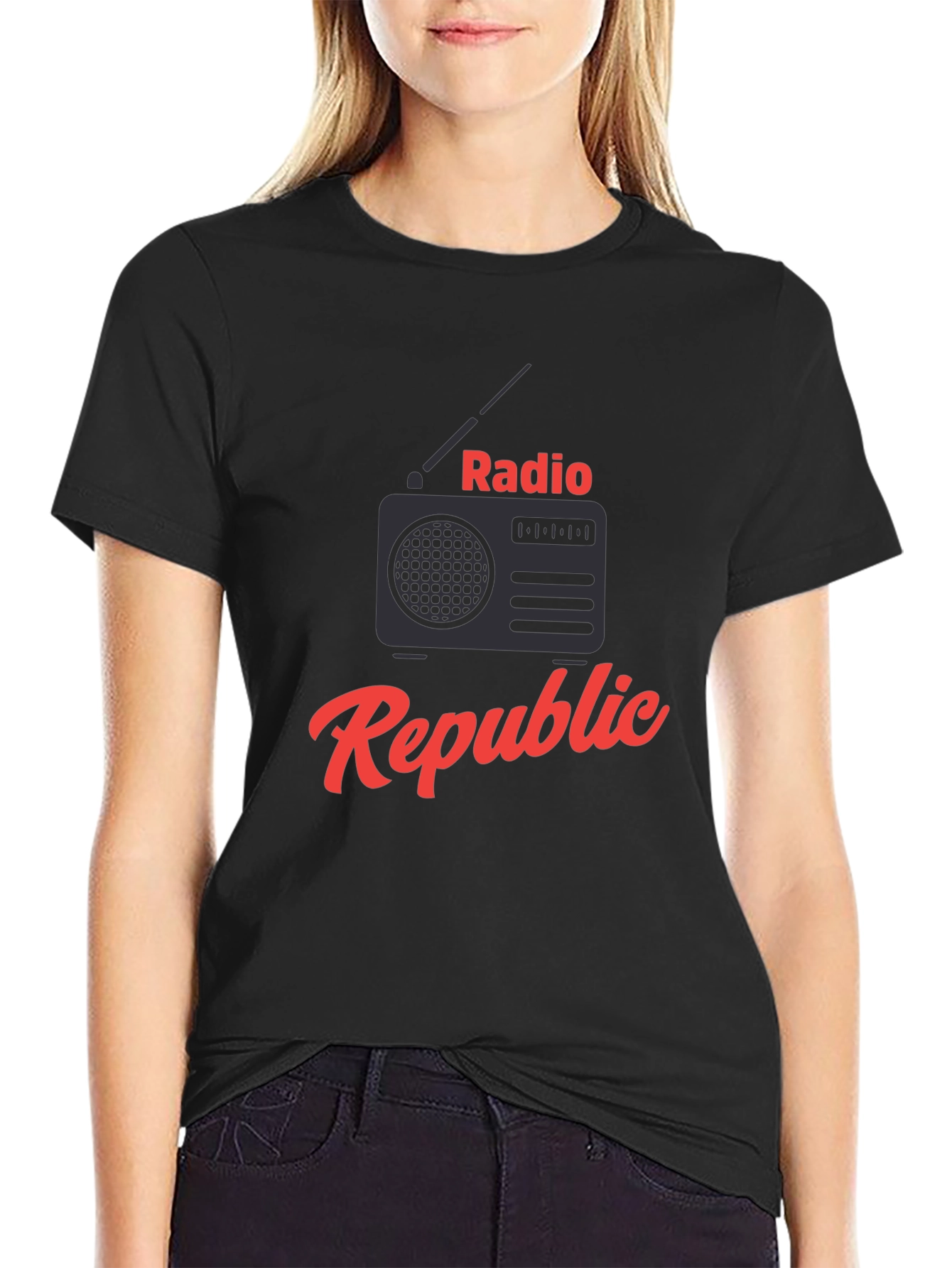 Radio Republic Black T-Shirt