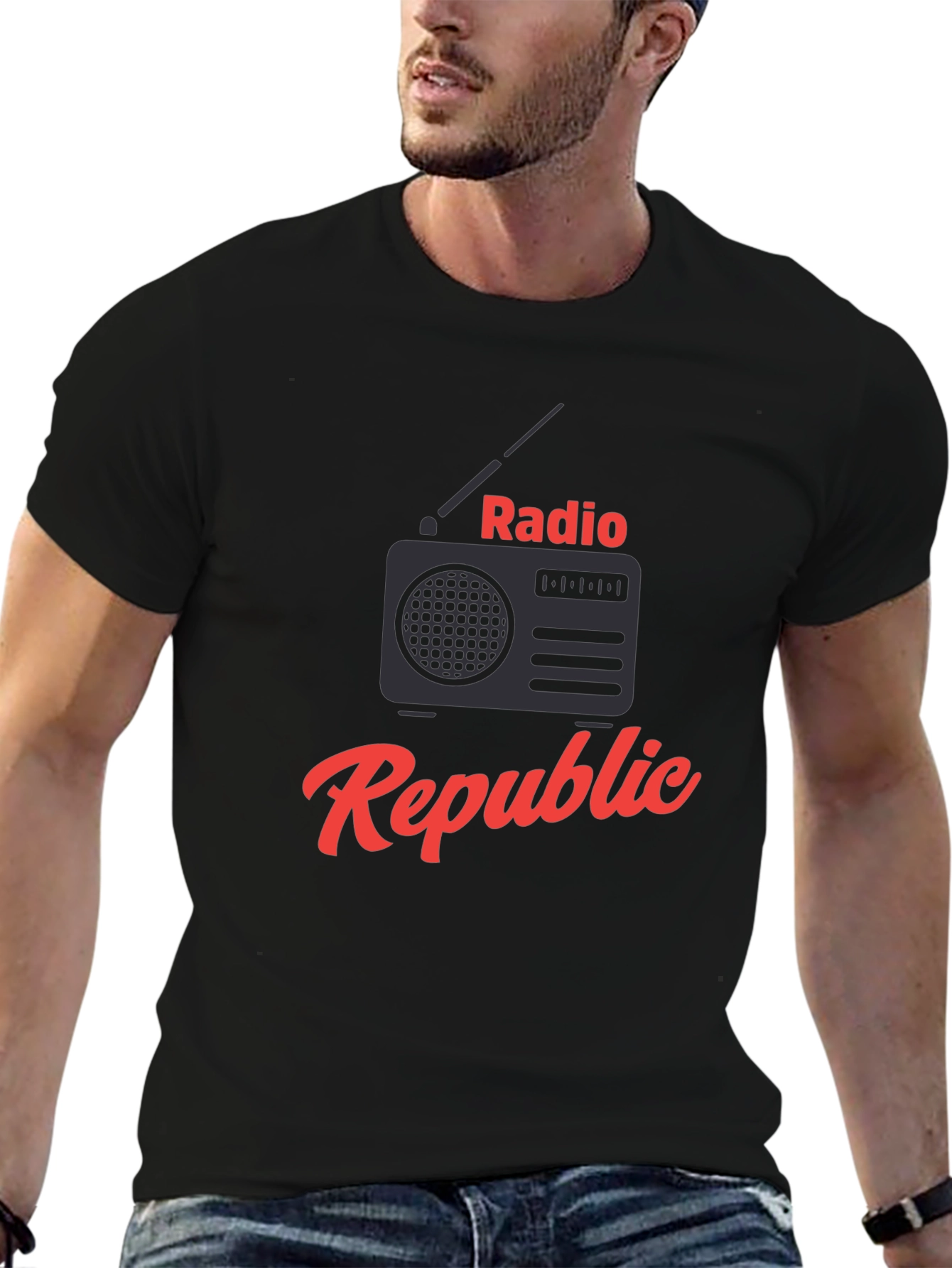 Radio Republic Black T-Shirt