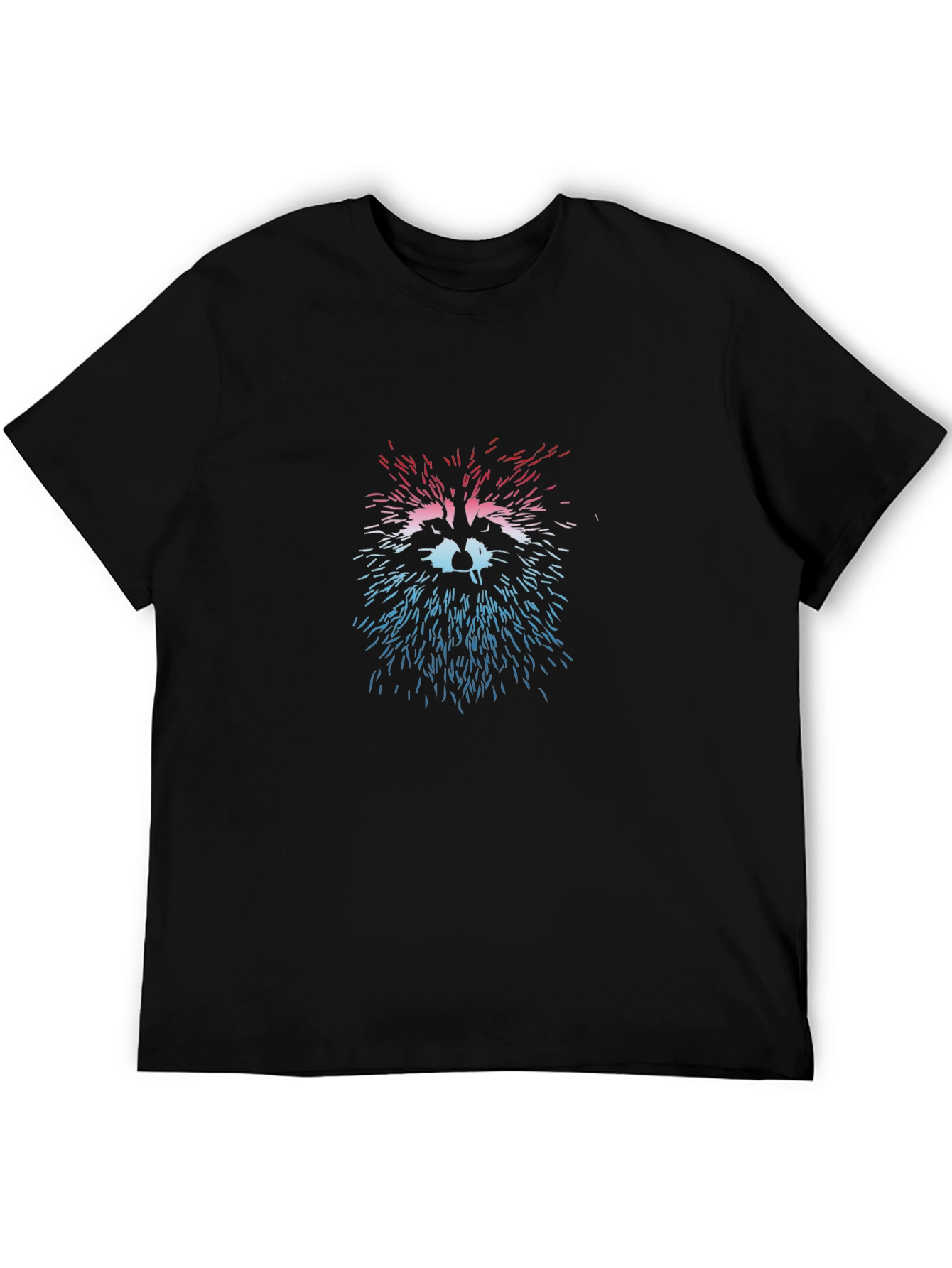Retro Raccoon Graphic Tee - Unique Design