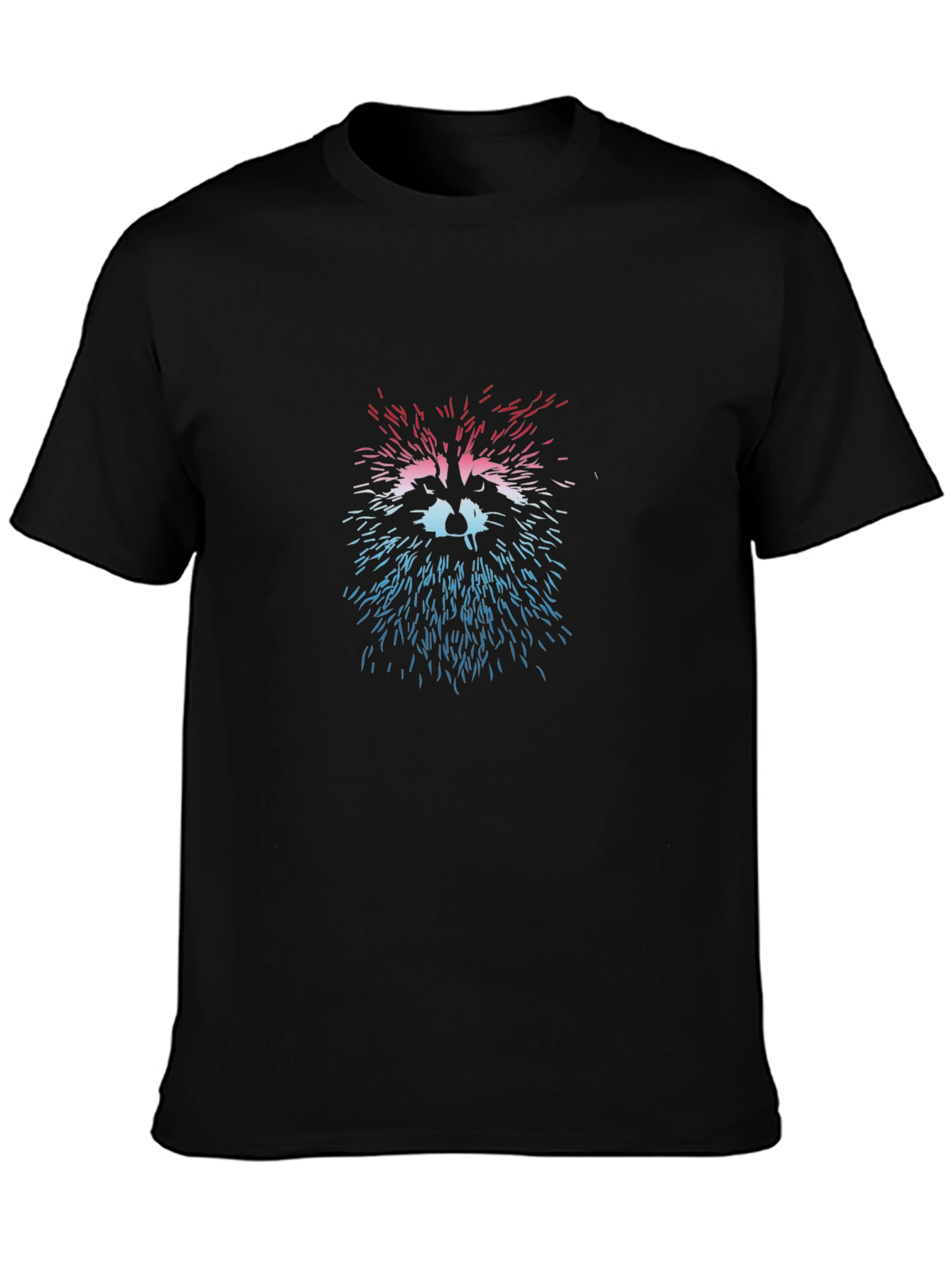 Retro Raccoon Graphic Tee - Unique Design