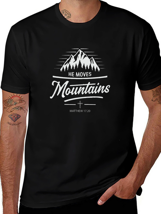 He Moves Mountains Graphic Tee