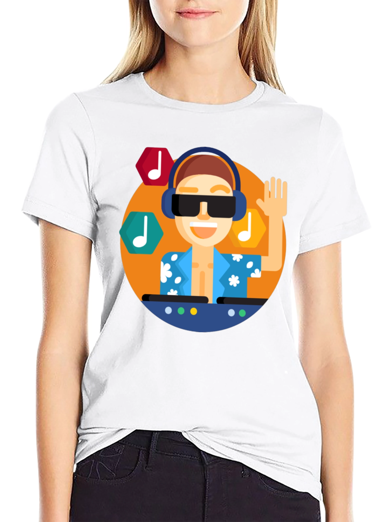 DJ Music Lover Graphic T-Shirt