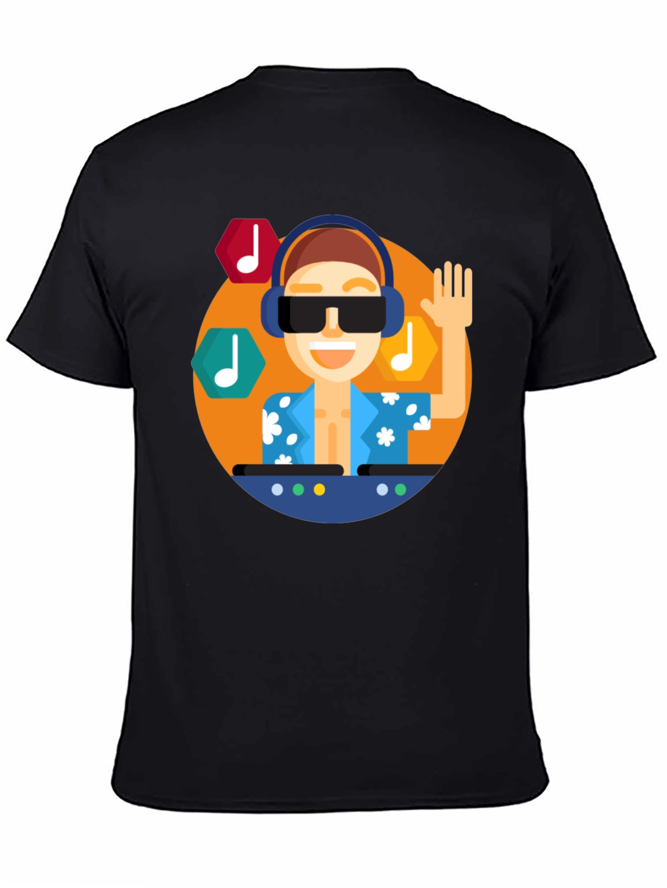 DJ Music Lover Graphic T-Shirt