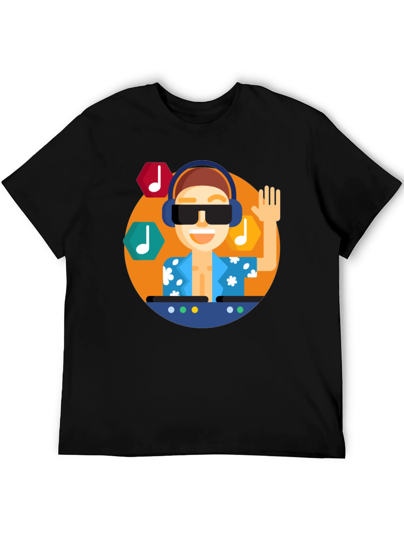 DJ Music Lover Graphic T-Shirt