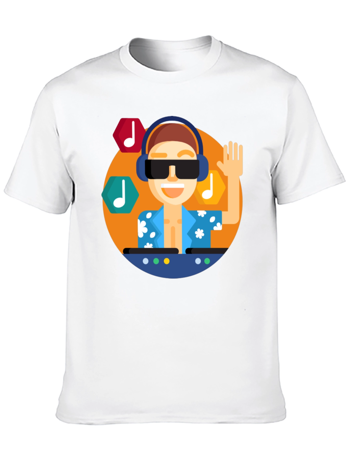 DJ Music Lover Graphic T-Shirt