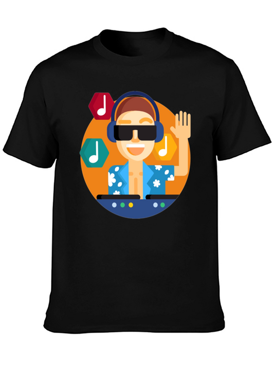 DJ Music Lover Graphic T-Shirt