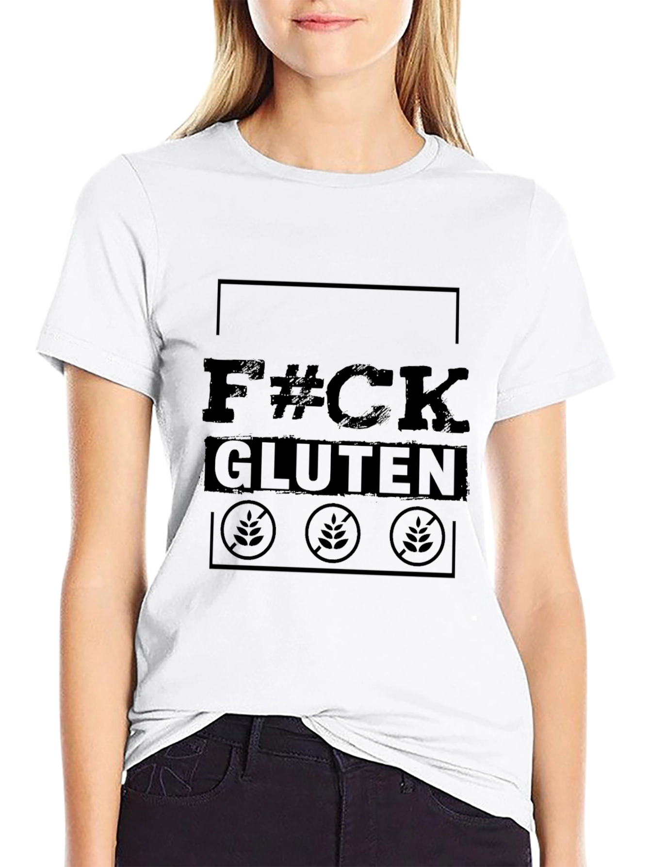 F#ck Gluten Graphic T-Shirt - Gluten Free Style