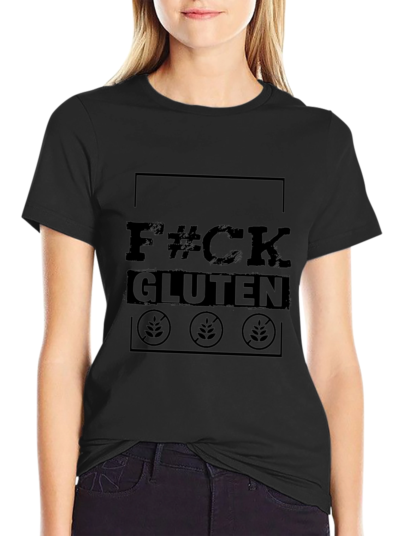 F#ck Gluten Graphic T-Shirt - Gluten Free Style