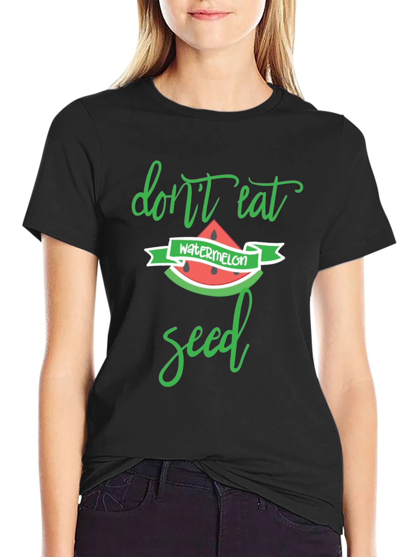 Funny Dont Eat Watermelon Seed T-Shirt