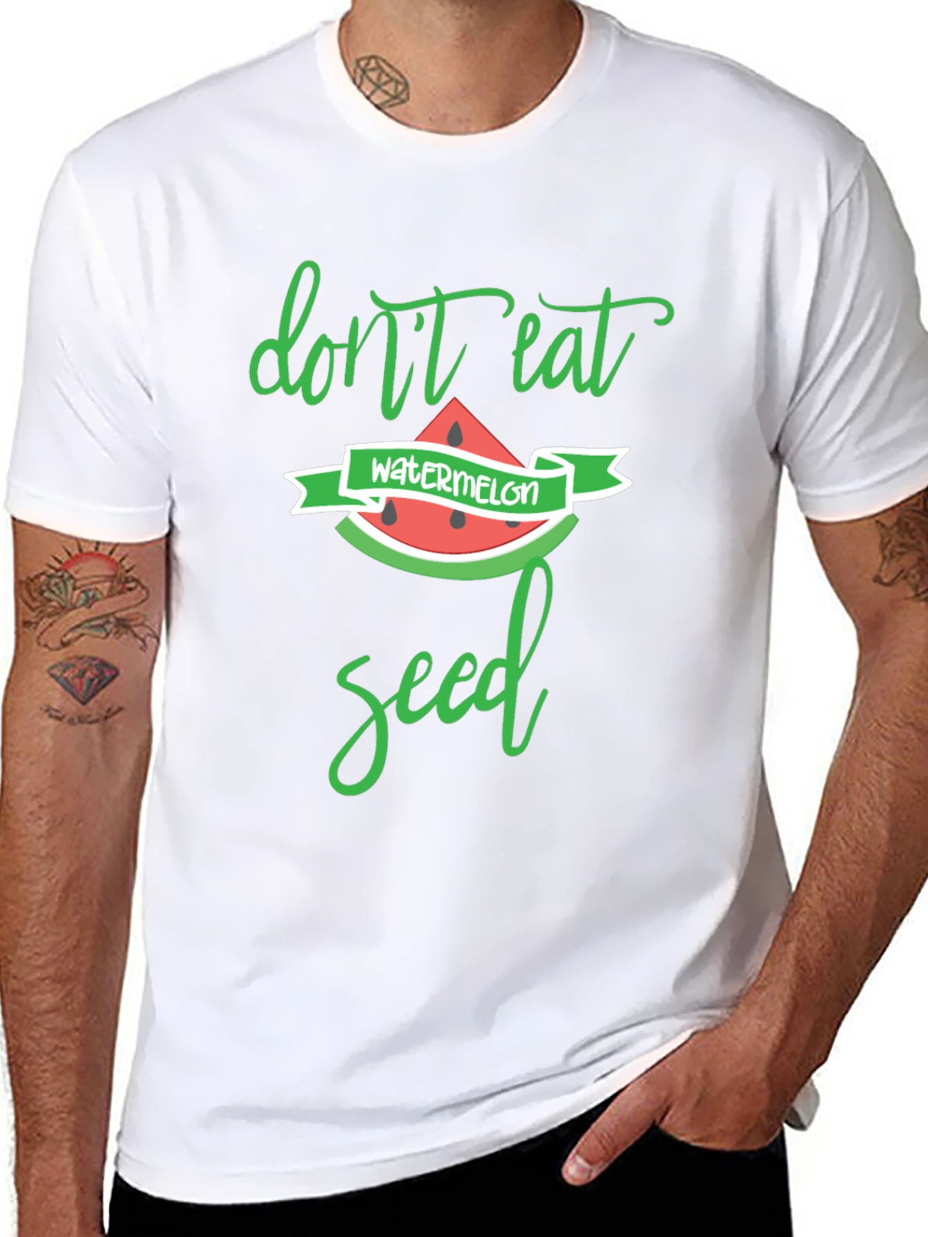 Funny Dont Eat Watermelon Seed T-Shirt