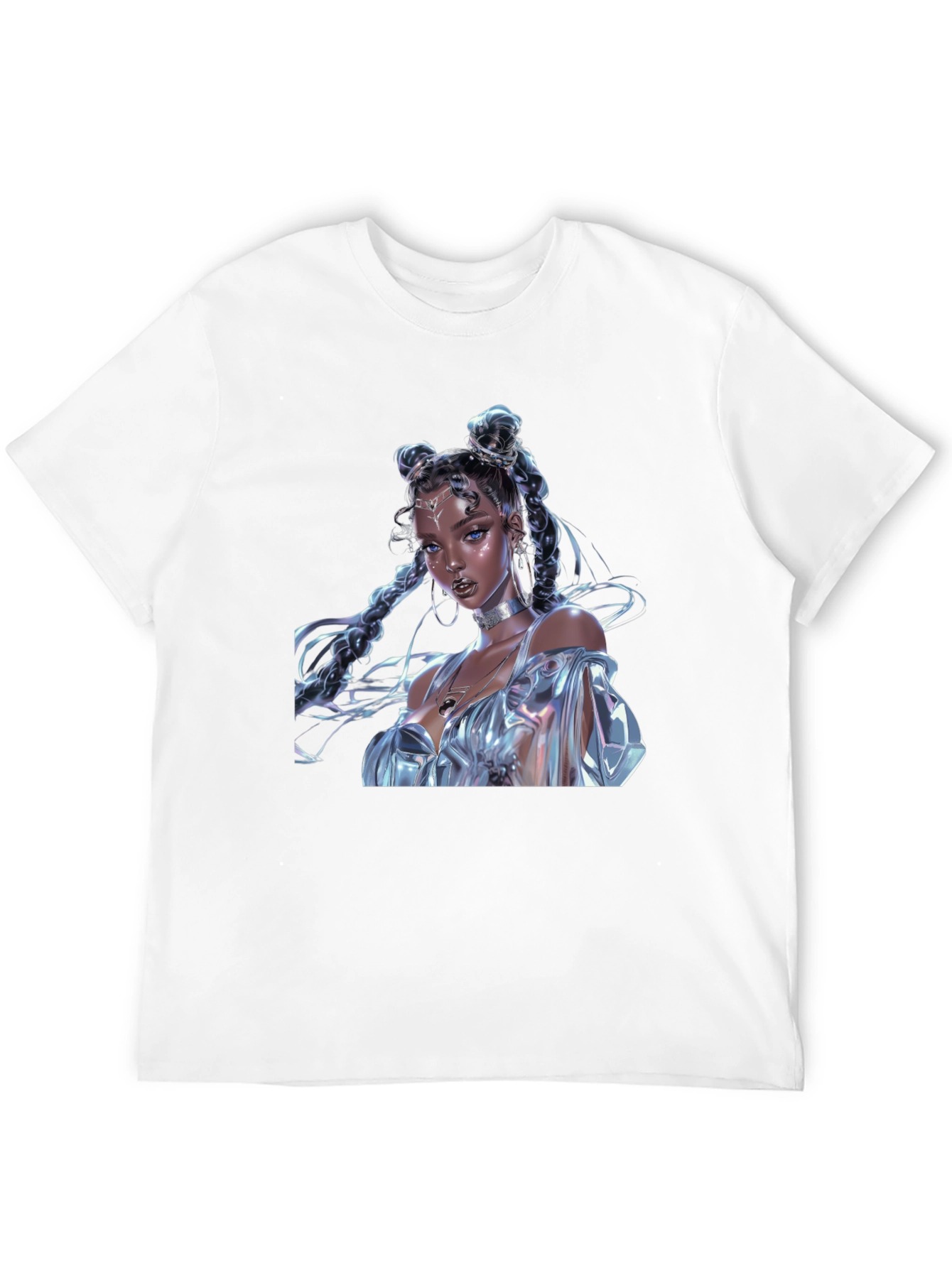 Anime Art Graphic Tee - Stylish Fashion Statement